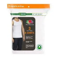 FRUIT CAMISETA ATLETICA BCO CAB