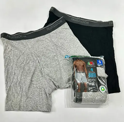 FRUIT OF THE LOOM BOXER AJ LARGO C/4 PZAS
