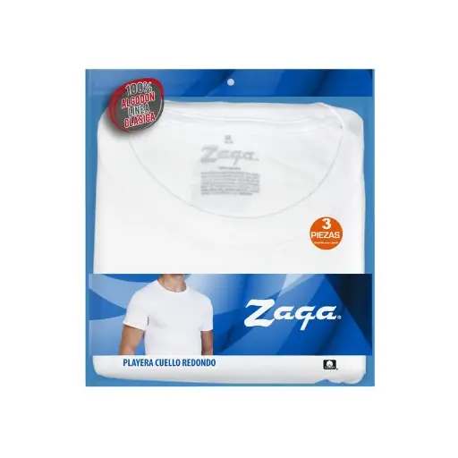 ZAGA PLAYERA C/R MOD. T1873ZGA 