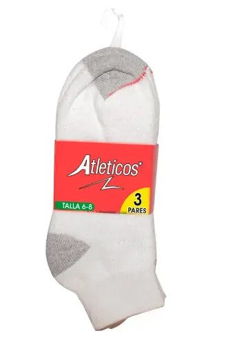 [90000179] ATLETICOS CALCETIN NIÑA MOD. 8933 