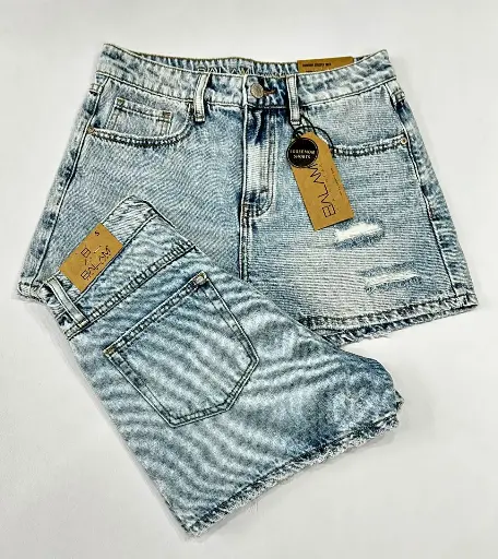 SHORT DE MEZCLILLA BALAM (ROTO)